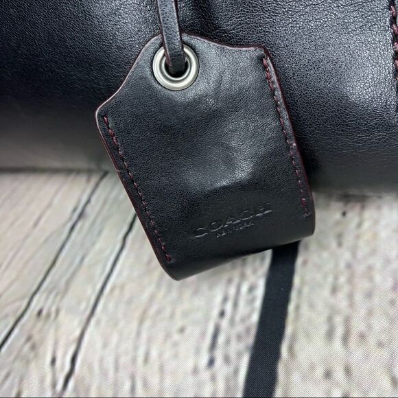 Coach Vintage Leather Ace Satchel Handbag - Picture 4 of 14